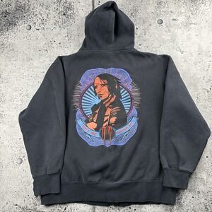 Vintage Marilyn Manson Eat Me Drink Me Tour Hoodie Rare L Black 2000s Giant Tag